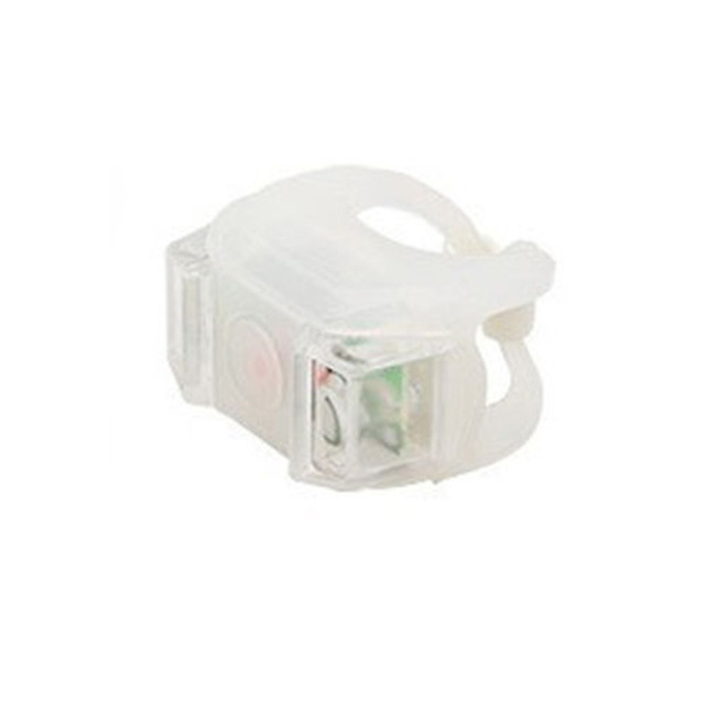 Led verlichting kinderwagen wit